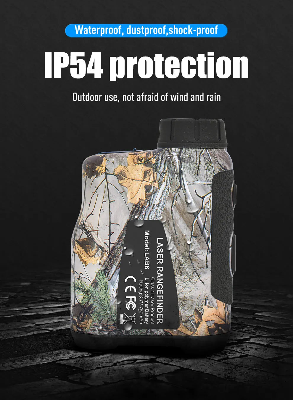 Laser Rangefinder for Hunting Golf Range Finder Distance Meter Telescope Telemeter 600M 800M 1000M Ranging Slope Height Angle