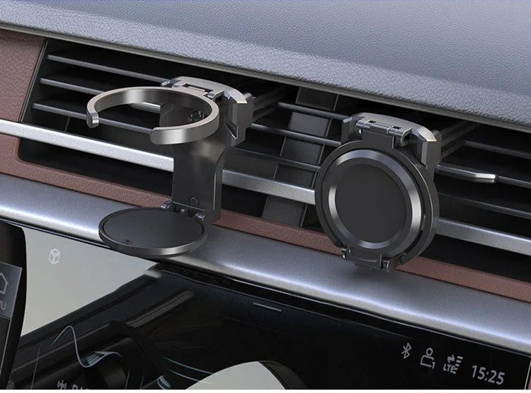 Car Air Vent Drink Cup Bottle Holder Foldable Auto Water Bottles Drink Rack Stand Multifunctional Car Coffee Cup Holder