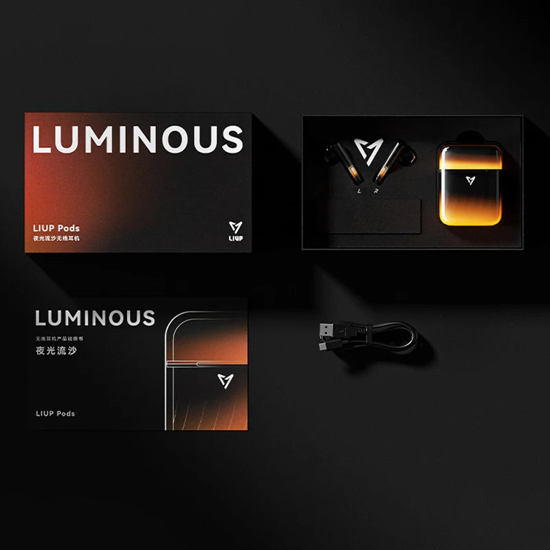 Glowing Gaming Bluetooth Earphones High Quality Sound Long Battery Life True Wireless Earbuds For Sports And Fitness