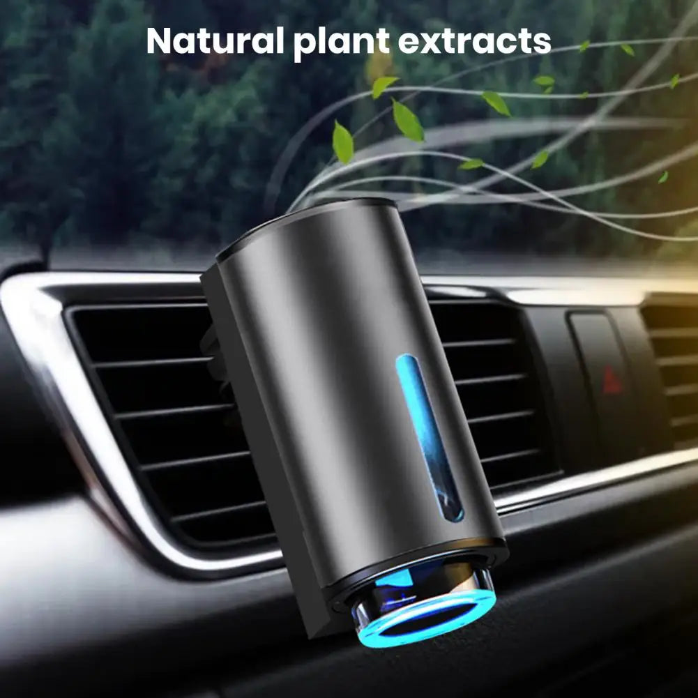 Smart Car Air Freshener Fragrance Dispenser 3 Modes Adjustable Air Vent Car Aromatherapy Diffuser Ultrasonic Atomizer