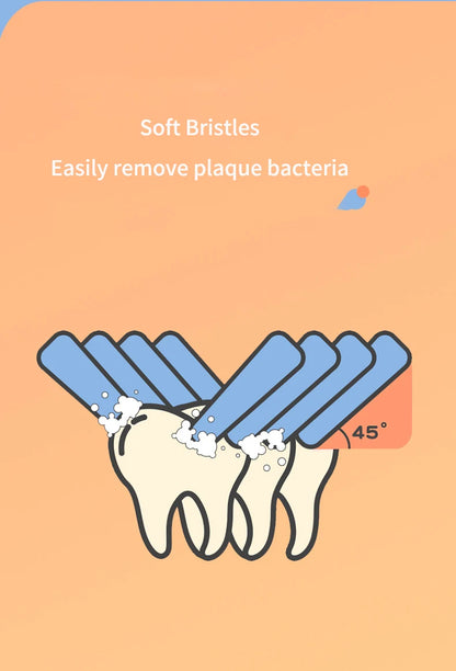 360 Degrees Intelligent Automatic Electric Toothbrush for Kids Children Rechargeable U Shaped Smart Sonic Tooth Brush Waterproof