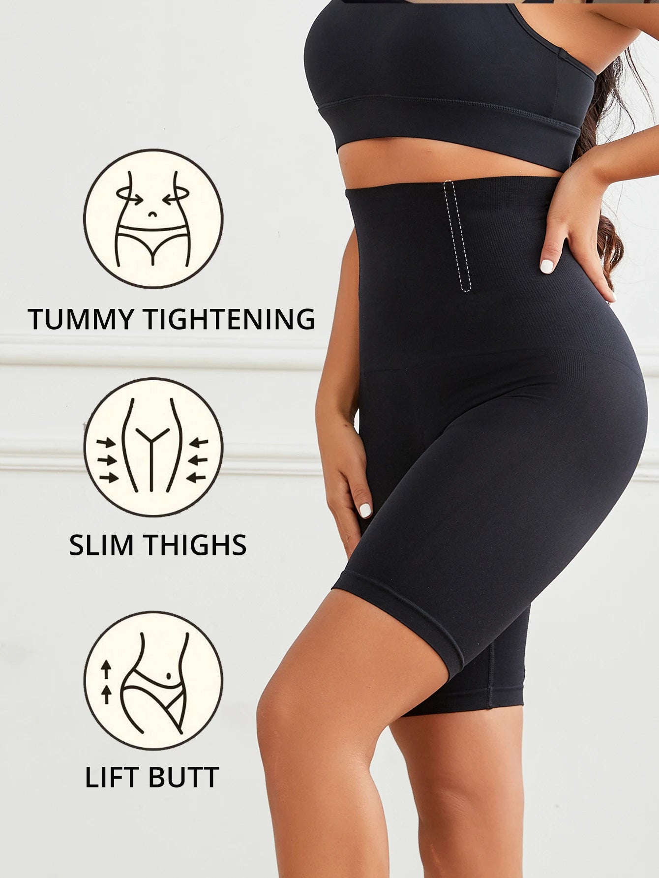 Shapewear for Women High Waist Trainer Panties Tummy Control Hip Butt Lifter Shorts Slimming Sheath Ladies Mid Thigh Body Shaper