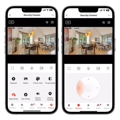 2K 3MP Wireless Bulb Security Camera with Motion Detection Color Night Vision Two-Way Audio Tuya Smart Life Home Surveillance