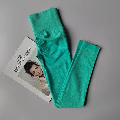 Women's High Waist Seamless Leggings Quick Dry Elastic Yoga Fitness Gym Jogging Pants Push up Leggings  Sportswear