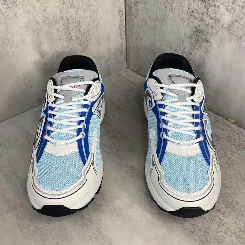 2025 New  B30 Summer Breathable thick-soled mesh casual sports shoes for teenagers, Men's  Bad trendy shoes