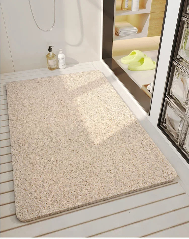 Bathroom Non-slip Mat Shower Room Bathing Foot Mat Wire Ring Toilet Floor Mat Household Waterproof Mat