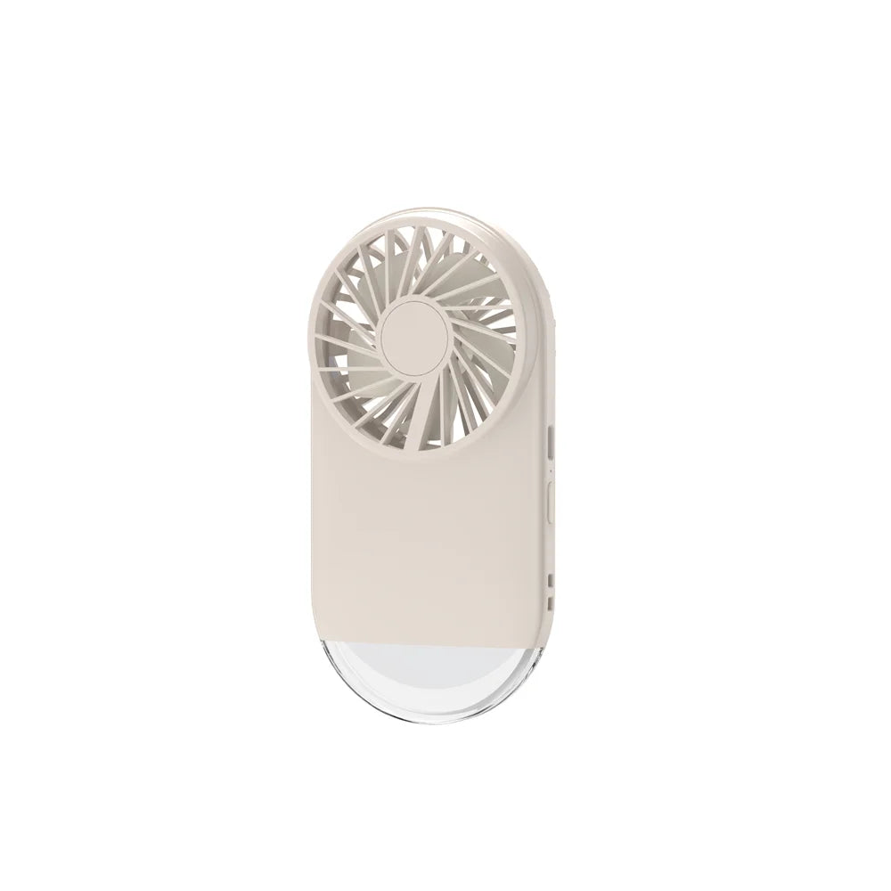 Handheld Turbo Fan Mini Portable Hand, 1200mAh USB Rechargeable Personal, Battery Operated Pocket Fan with 4 Speeds for
