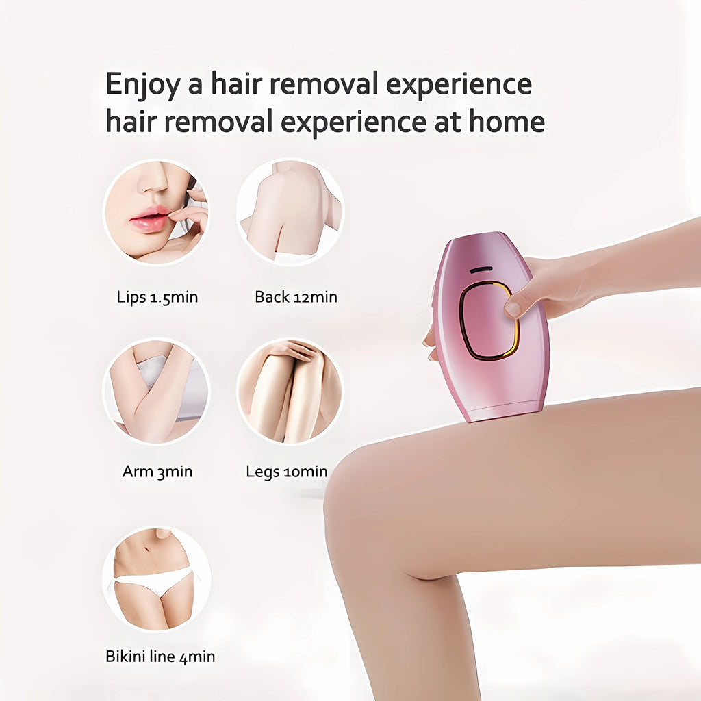 Permanently Home Use Mini Handheld 999999 Flashes IPL Laser Hair Removal Device Painless Personal Care for Men and Women 881