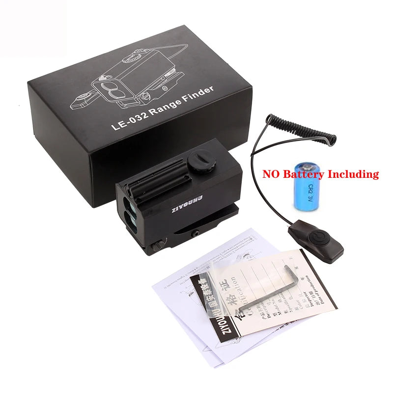 Tactical Hunting Sniper Laser Rangefinder Riflescope Long Range 1200M Real-time Rang Finder Distance Meter Angle Speed Telemeter