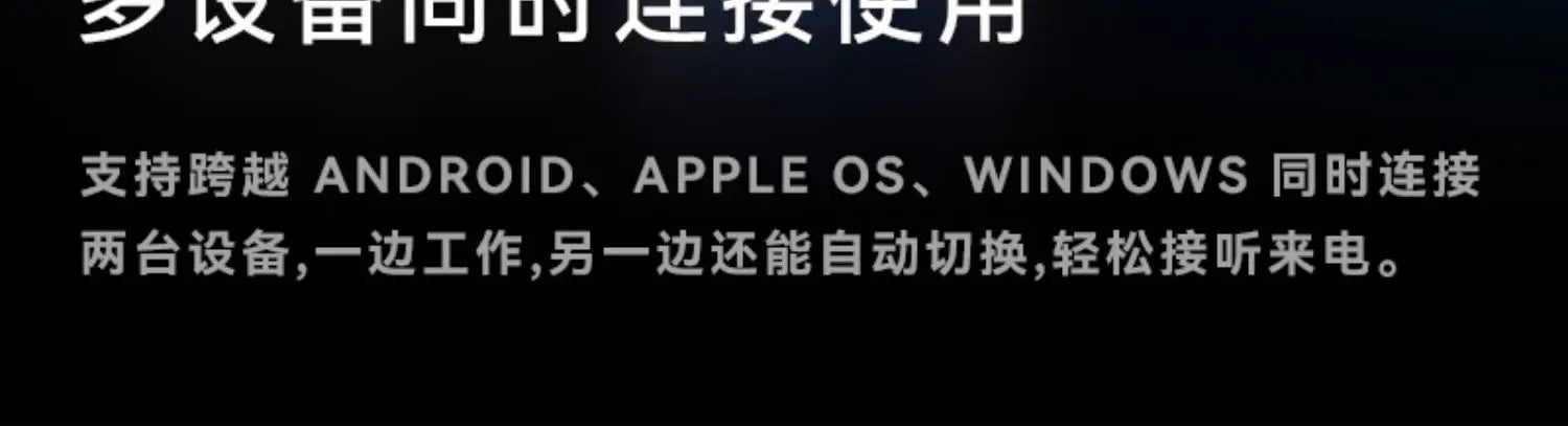 LIUP LP1 Luminous New Headphones Bluetooth Half in Ear Without Sensors Delay AI Active Noise Reduction  Dual Mode Switching Gift