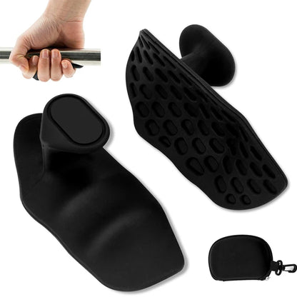 1Pair Finger Trainer Gymnastics Grip Fitness Hand Grip Strength Trainer Gym Pull Grip Cross Training Palm Grip Handle Protection