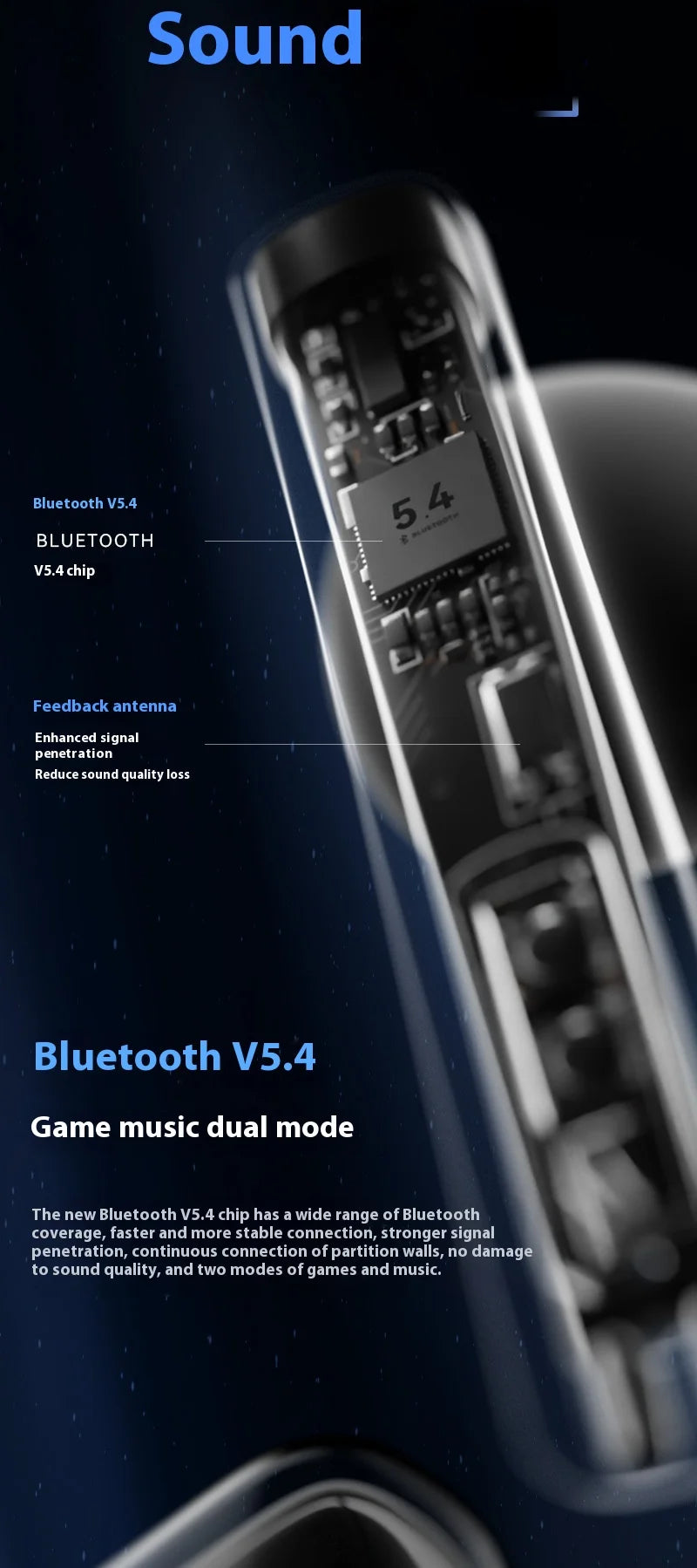 Glowing Gaming Bluetooth Earphones High Quality Sound Long Battery Life True Wireless Earbuds For Sports And Fitness