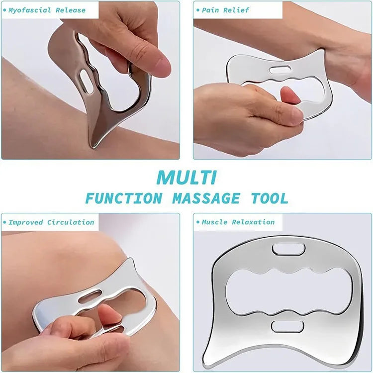 Gua Sha Stainless Steel Massage Tools Muscle Scraper Tool, Physiotherapy Tools, Muscle Gua Sha Tools