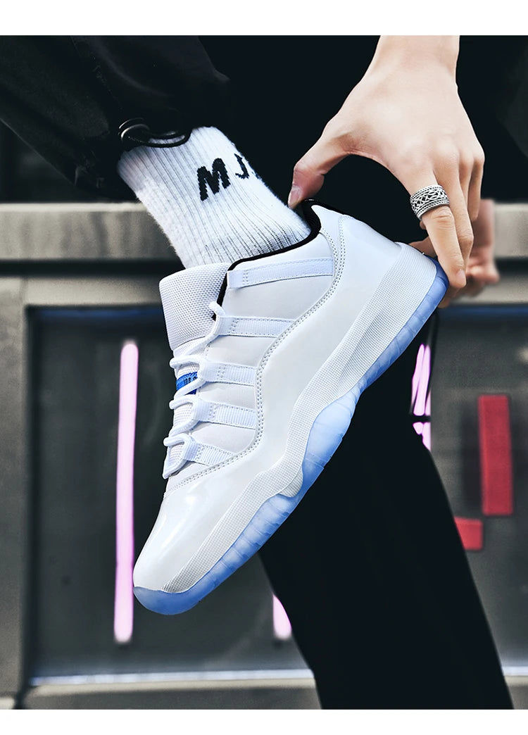 Shoes Men's Shoes Leather Retro Low-Top Basketball Trendy Shoes Men's and Women's Comfortable Casual Shoes Sports Shoes