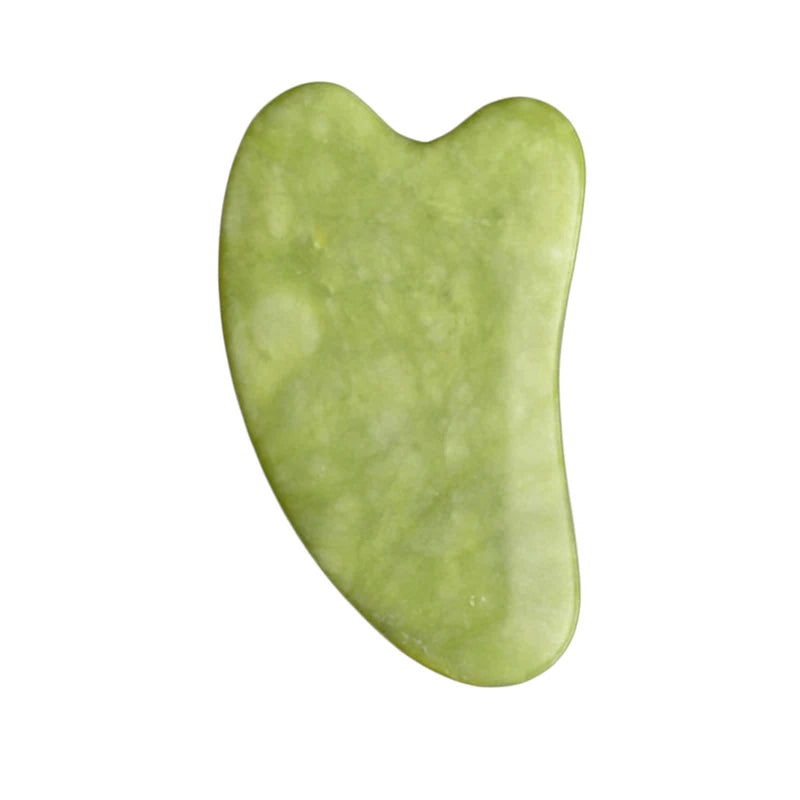 Natural Green Xiuyu Gua Sha Board Jade Stone Massager For SPA Acupuncture Body Scraping Gouache Scraper Facial Beauty Tool