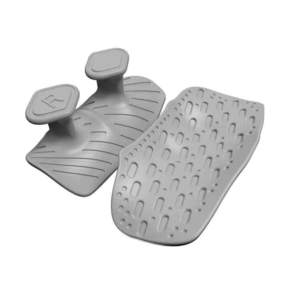 1 Pair 2-Finger Workout Grips Palm Protection Weight Lifting Dumbbell Deadlift Grippers Gym Training Exercise Fingerless Gloves