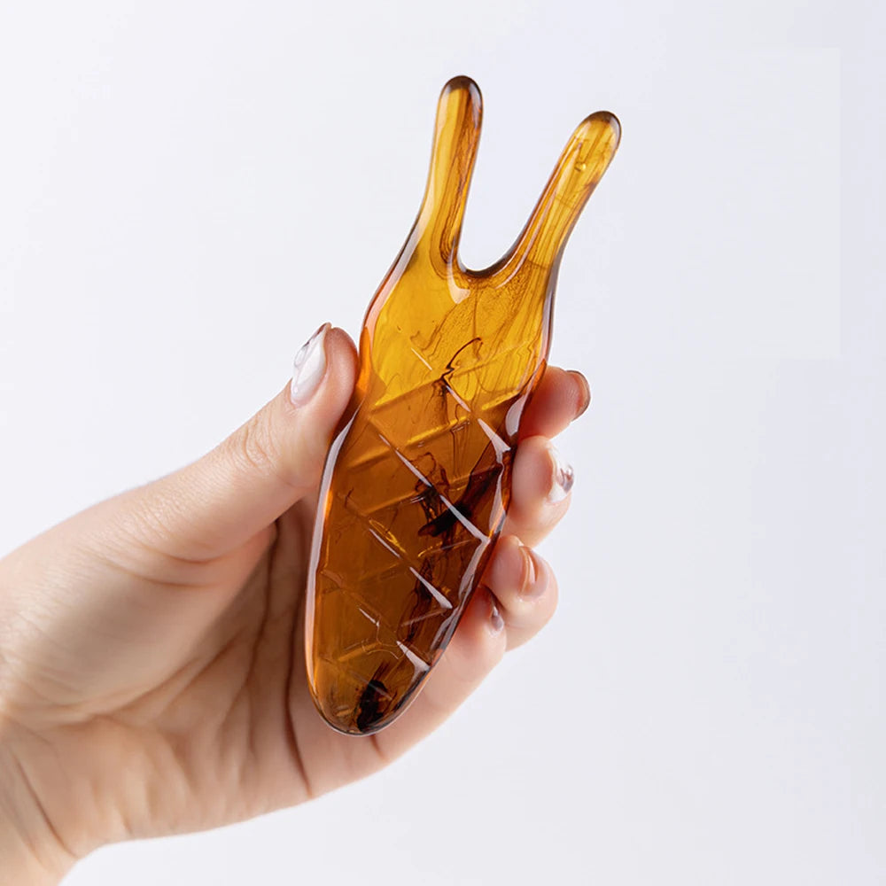 Gua Sha Facial Tools, Guasha Tool for Face, Massage Tool for Nose, Face and Body, Relieve Rhinitis, Tensions & Reduce Puffiness