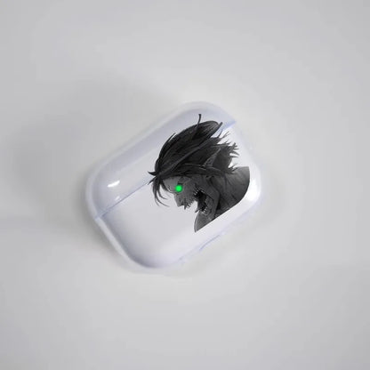 New Attack on Titan Eren Soft Case for AirPods 1 2 Pro 3 4 Wirless Bluetooth Headphone Cover Transparent Earphone Shell for Pro2