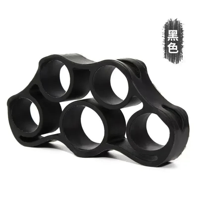 Hand Grip Strengthener Gripper Finger Strengthener Excercise Equipment in Home Elastic Silicone Wrist Gripper Resistance Belt
