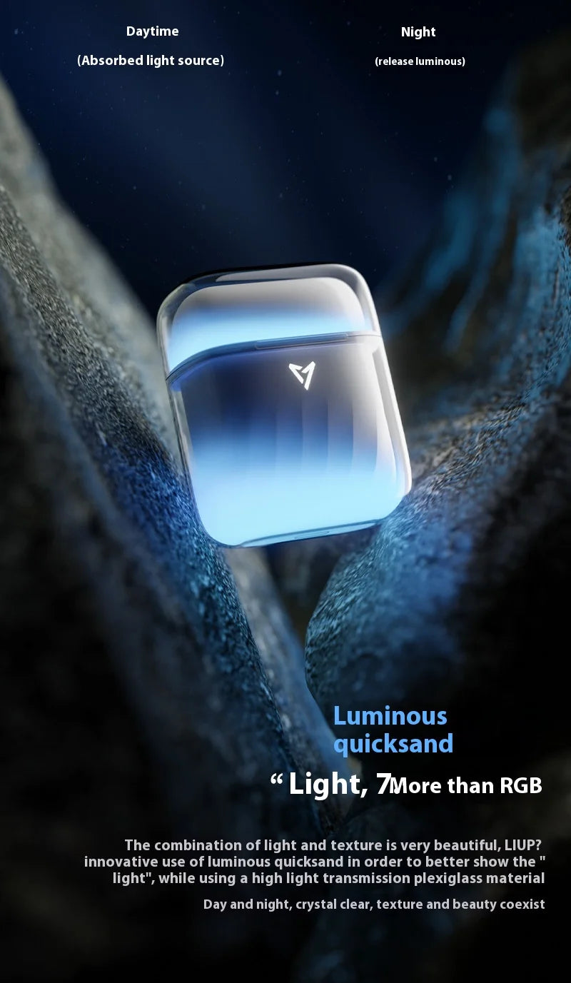 Glowing Gaming Bluetooth Earphones High Quality Sound Long Battery Life True Wireless Earbuds For Sports And Fitness