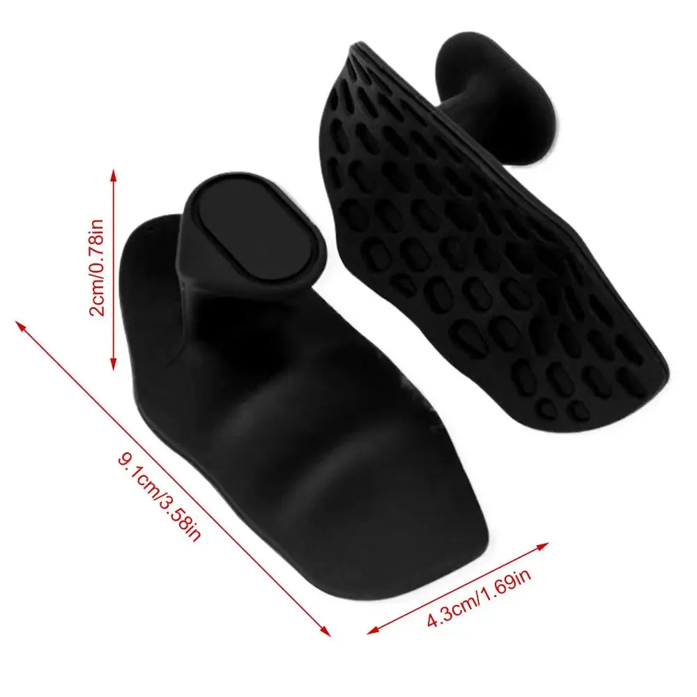 Anti-Slip Hand Grips for Weight Lifting Pull-Ups Gym Training Unisex Ergonomic Rubber Hand Palm Protector