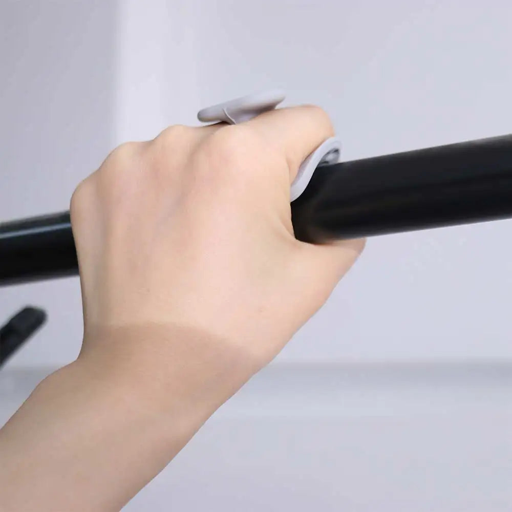 1 Pair Ergonomic Fitness Palm Guard Elastic Honeycomb-shaped Weightlifting Palm Protector Anti-slip Silicone