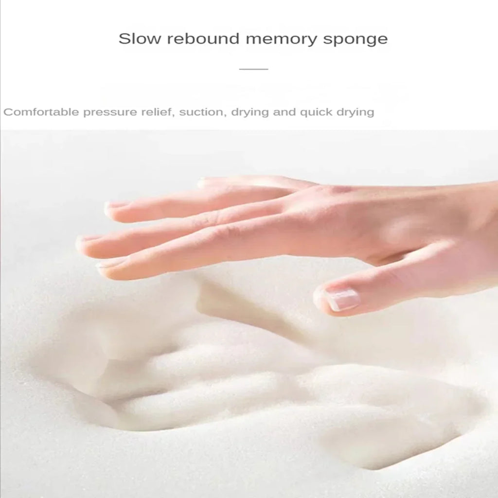 Water Absorbtion Anti Slip Bathroom Mat Thickened Bathroom Carpet Long Hair Carpet Machine Washable Durable Toilet Mat Bath Matt