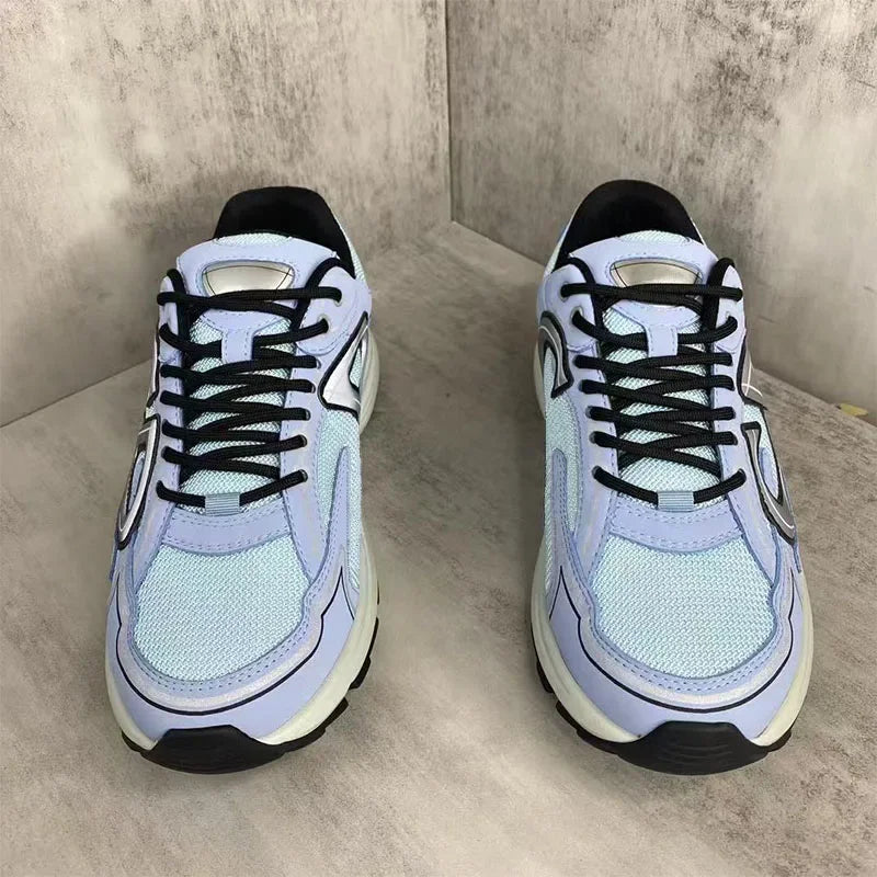 2025 New  B30 Summer Breathable thick-soled mesh casual sports shoes for teenagers, Men's  Bad trendy shoes