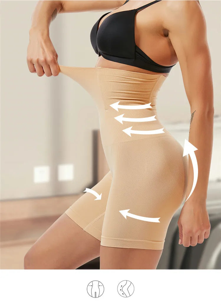 Shapewear for Women High Waist Trainer Panties Slimming Sheath Tummy Control Hip Butt Lifter Shorts Ladies Mid Thigh Body Shaper