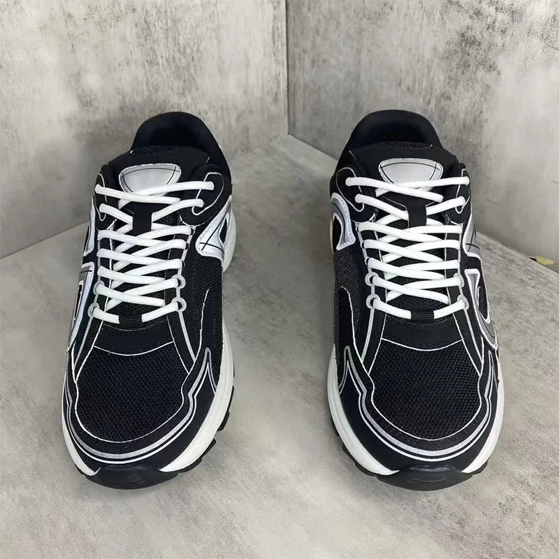 2025 New  B30 Summer Breathable thick-soled mesh casual sports shoes for teenagers, Men's  Bad trendy shoes