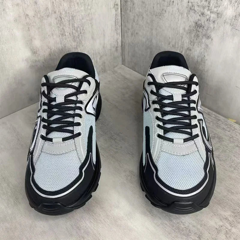 2025 New  B30 Summer Breathable thick-soled mesh casual sports shoes for teenagers, Men's  Bad trendy shoes