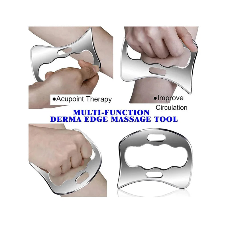 Gua Sha Stainless Steel Massage Tools Muscle Scraper Tool, Physiotherapy Tools, Muscle Gua Sha Tools