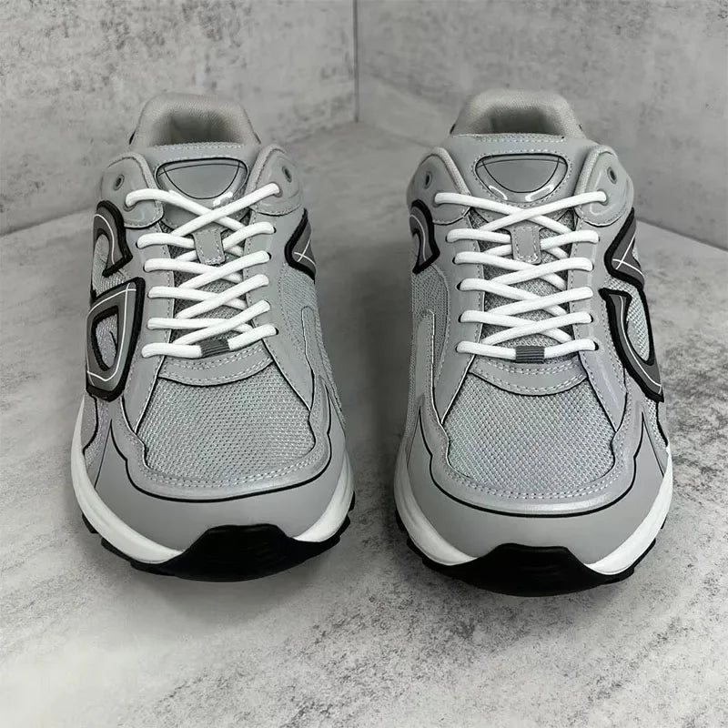 2025 New  B30 Summer Breathable thick-soled mesh casual sports shoes for teenagers, Men's  Bad trendy shoes