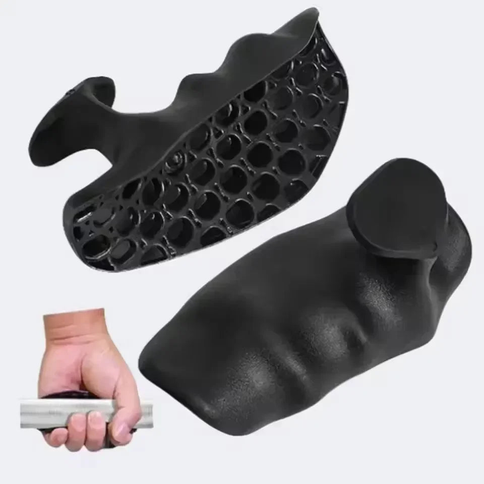Cowhide Weightlifting Gloves Palm Protection Silicone Anti-slip Wear-resistant Fitness Sports Training Palm Guard Grip Handle