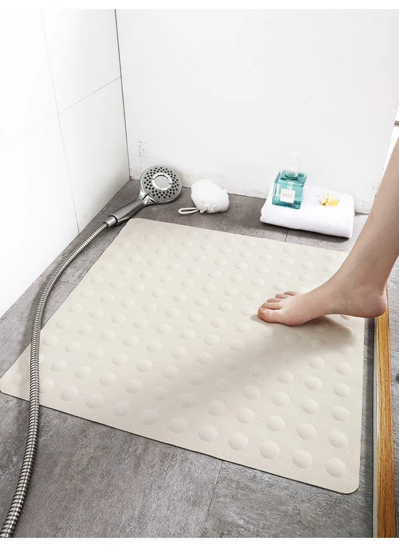 Bathroom Mat Anti-slip Grip Mat Soft Shower Massage Mat Bathtub Carpet Shower Mat Floor Mats Hotel High End Feel 2025