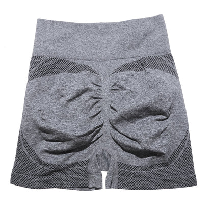 Women Summer Slim High Waist Yoga Elastic Fitness Yoga Leggings Sport Running Shorts