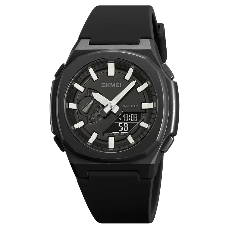 SKMEI 2091 5 Alarms Date Clock reloj hombre with Japan Digital Movement Sport Watches Waterproof Men Countdown Chrono Wriswatch