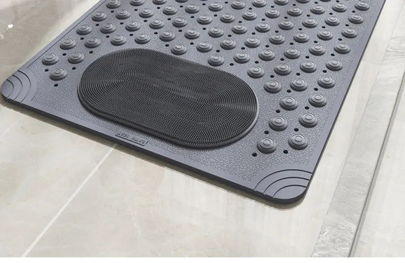 Waterproof Bathroom Anti-Slip Floor Mat Shower Room Dedicated Non-Slip Massage Foot Bath Mat for Bathtub Toilet