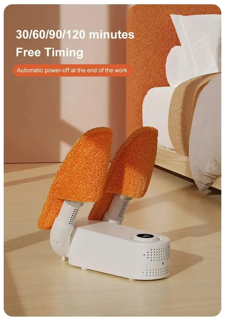 Electric Shoe Dryer Boot Warmer 42°C Shoe UV Foot Boot Dryer Eliminate Odor Fast Drying Boot Deodorizer Multifunction Sock Dryer