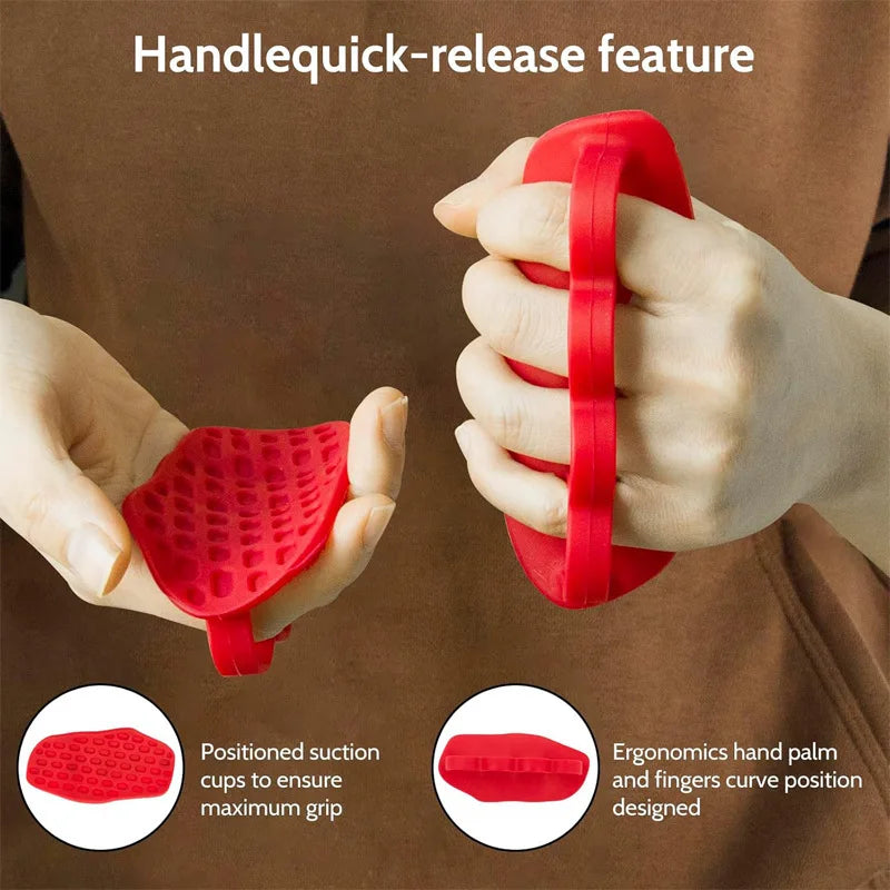 1Pair Portable and Easy-to-use Anti Slip Training Gloves, Used for Weightlifter Palm Protection,Sports Training Hand Grips Gifts