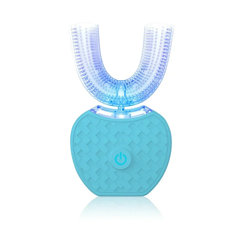 Ultrasonic Electric Toothbrush Adult,Automatic Toothbrush U-Shape Full Mouth 360° Clean Teeth Whitening IPX7 Waterproof