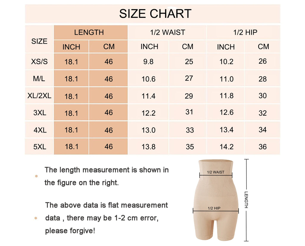 Shapewear for Women High Waist Trainer Panties Slimming Sheath Tummy Control Hip Butt Lifter Shorts Ladies Mid Thigh Body Shaper