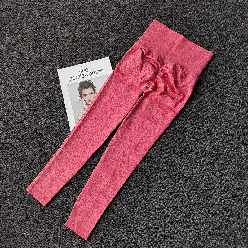 Women's High Waist Seamless Leggings Quick Dry Elastic Yoga Fitness Gym Jogging Pants Push up Leggings  Sportswear