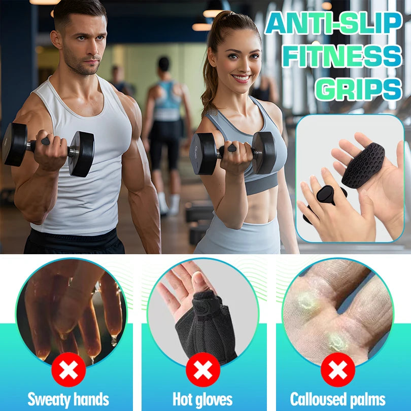 1Pair Finger Trainer Gymnastics Grip Fitness Hand Grip Strength Trainer Gym Pull Grip Cross Training Palm Grip Handle Protection
