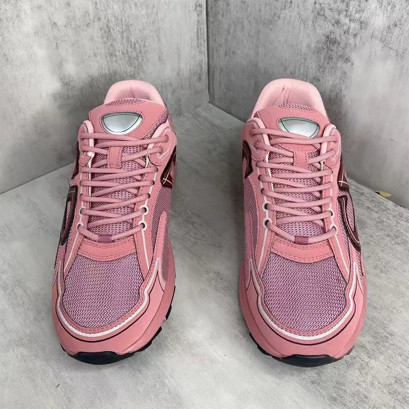 2025 New  B30 Summer Breathable thick-soled mesh casual sports shoes for teenagers, Men's  Bad trendy shoes