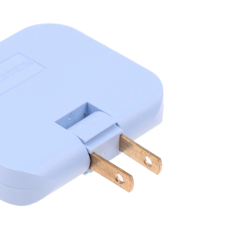 EU Plug 180 Degree Rotatable Socket Converter 3 In 1 US Extension Plug Multi-Plug Mini Slim Wireless Outlet Adapter Sockets