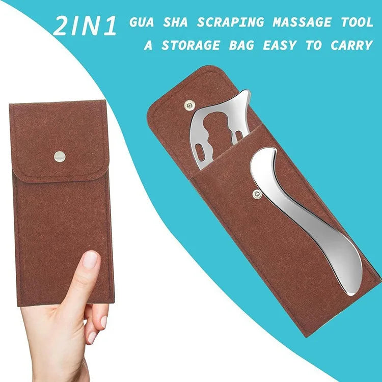 Gua Sha Stainless Steel Massage Tools Muscle Scraper Tool, Physiotherapy Tools, Muscle Gua Sha Tools