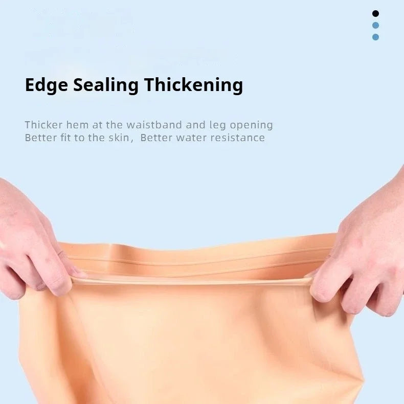 Swimming Pants Silicone Waterproof Men's Women's Rubber Trunks Seaside Swim Boxer Shorts Menstruation Protect Surfing Swimshorts