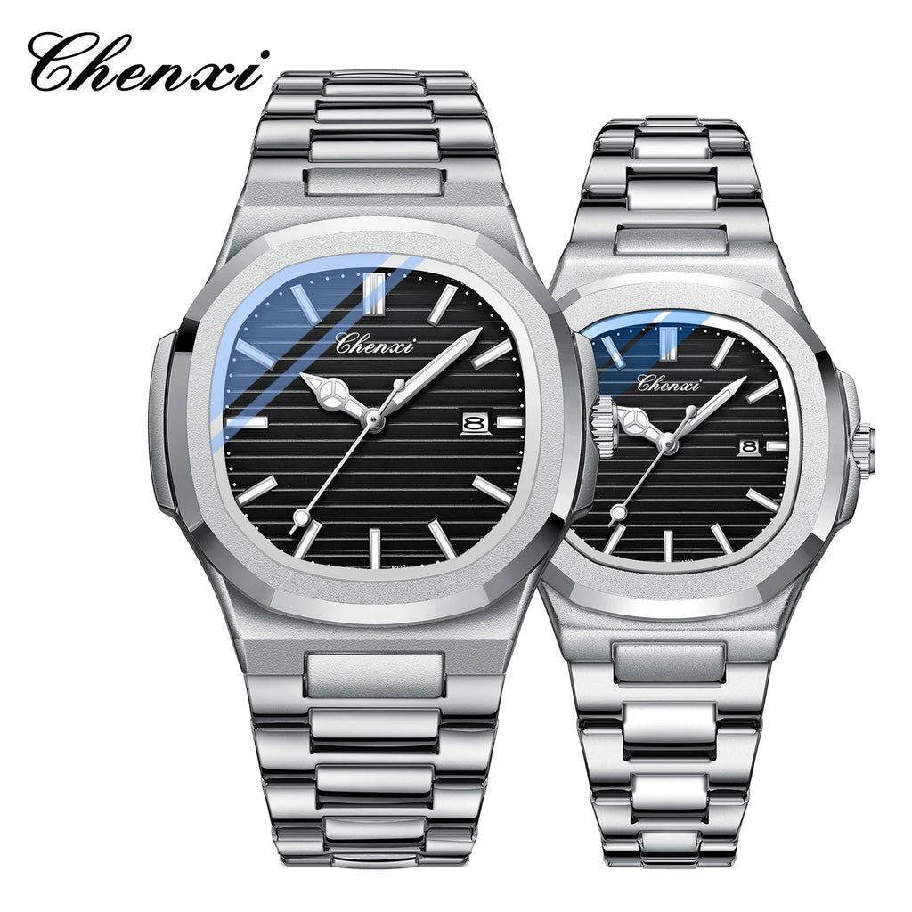 CHENXI 8222 Women Fashion Luxury Quartz Wristwatches Ladies Clock 2025 New Product Man And Women Watch Clock