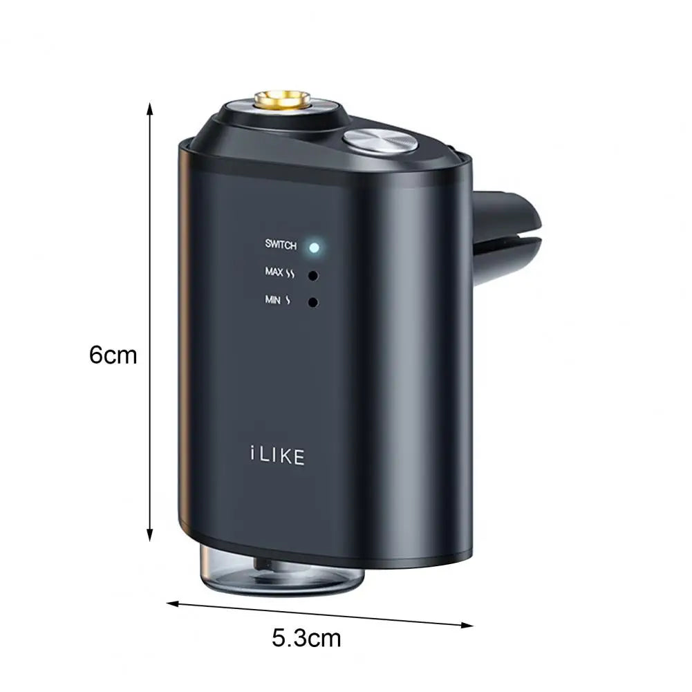 Smart Car Air Freshener Car Aromatherapy Diffuser On/Off Rechargeable Car Air Vent Clip Type Aroma Diffuser Fragrance Dispenser